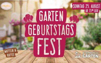 Gartengeburtstag