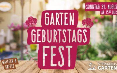 Gartengeburtstag